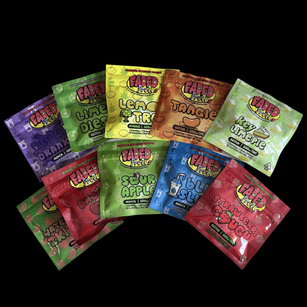 faded fruits gummies
