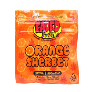 Faded Fruits Orange Sherbet Gummies